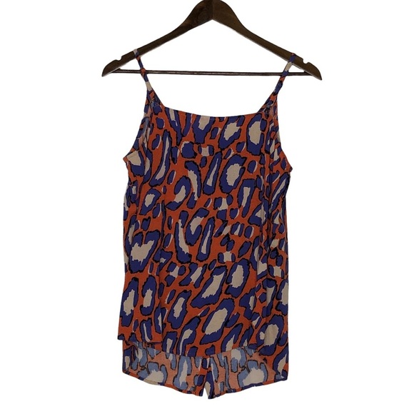 Cabi Leopard Print Button Down Isla Cami Size Medium - Picture 2 of 8